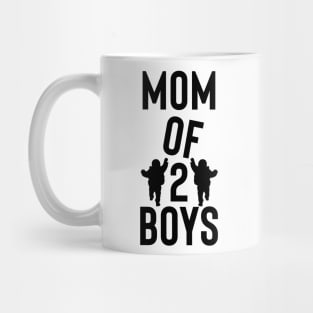 mom of 2 boys Mug